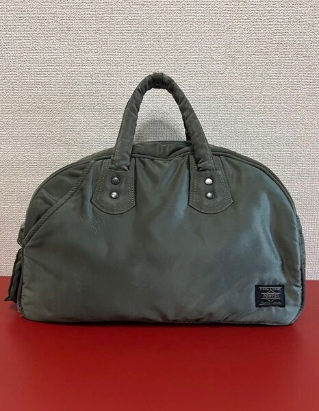 レア物?! HEAD PORTER ヘッドポーター タンカー ミニボストンバッグ オリーブ(カーキ) 吉田カバン ポーター