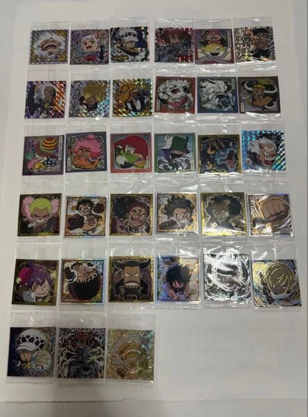 ワンピース 大海賊シールウエハース LOG.6 全33種 コンプリート