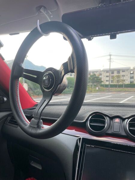 ハンドル ステアリングフック 吊り下げ式