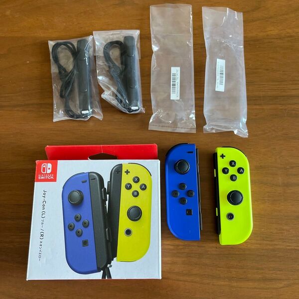 Nintendo Switch Joy-Con L R ブルー&ネオンイエロー ジョイコン ニンテンドースイッチ