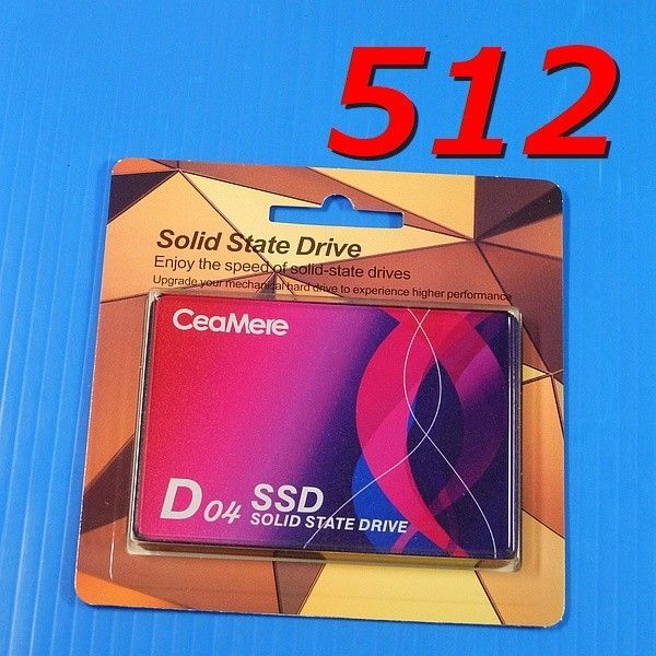 【SSD 512GB】CeaMere CMSSDA 2.5インチ SATA