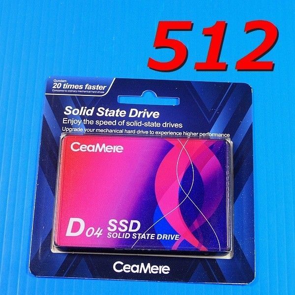 【SSD 512GB】CeaMere CMSSDA 2.5インチ SATA