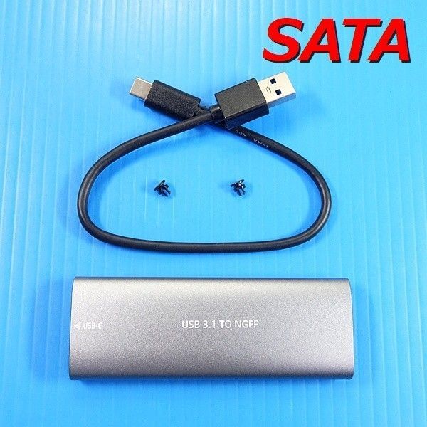 【M.2 外付け ケース】USB3.1 TO NGFF SATA SSD enclosure