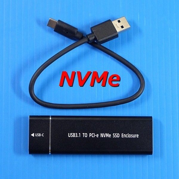 【M.2外付けケース】USB3.1 TO PCI-e NVMe SSD enclosure M.2
