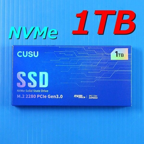 【SSD 1TB】CUSU CV3500Q PCIe3.0 NVMe M.2