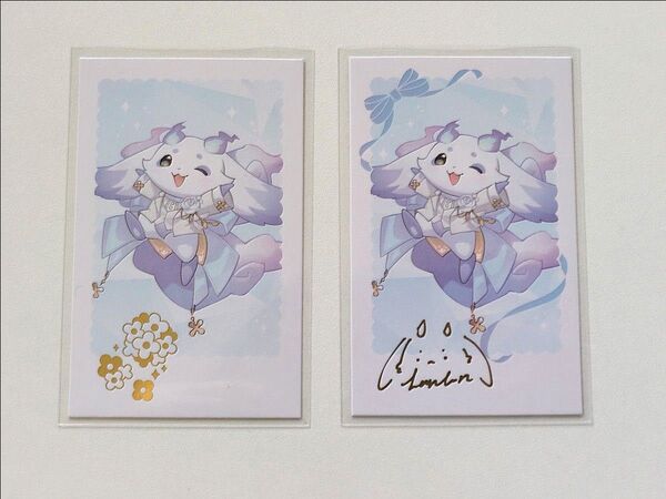 にじさんじ いずれ菖蒲か杜若 1st Anniversary チェキ風カード ルンルン