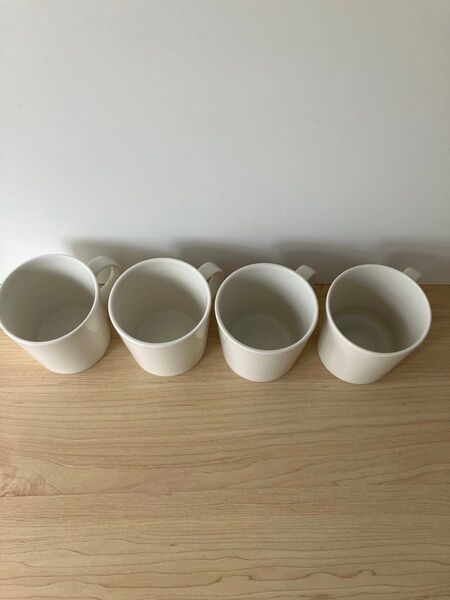 iittala イッタラ TEEMA ティーマ 300マグカップ 白 ホワイト 4個