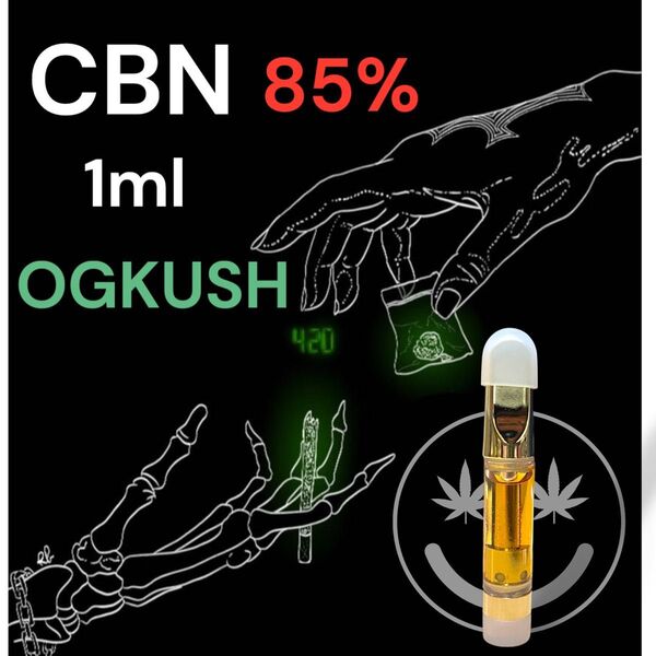 CBN 85% 1ml OGKUSH CBG CBD リキッド 510VAPE