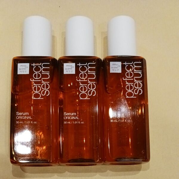 ミジャンセン トリートメント ヘアオイル パーフェクトオリジナルセラム ミニサイズ 30ml×3本セット サンプル 新品 サンプル
