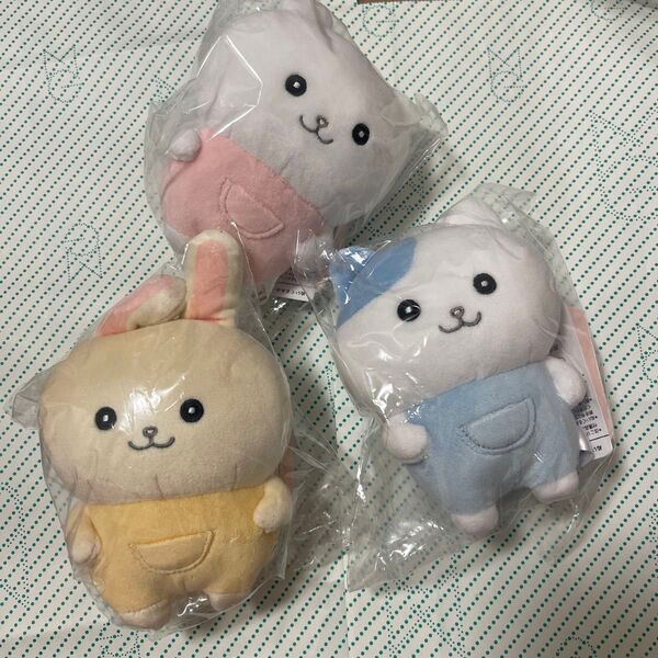 ぽてたまぬいぐるみ なんか似てるの なんとかバニア ハチワレ うさぎ ちいかわ
