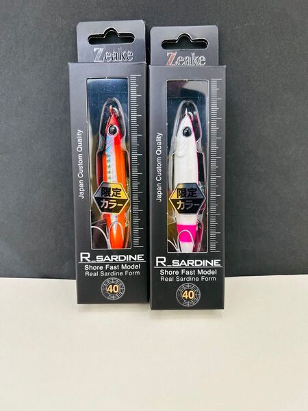 ⑦ ジーク Rサーディン 40g ショップオリカラ 検索 撃投ジグ ジャックアイマキマキ ジグパラ ビッグバッカーeブレード
