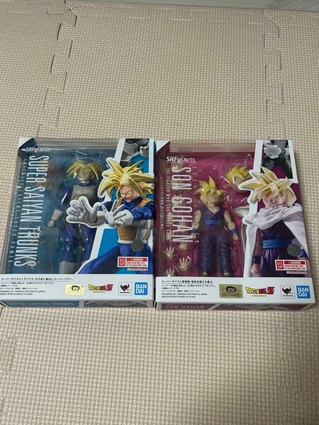 s.h.Figuarts ドラゴンボールZ 孫悟飯 トランクス 未開封 フィギュアーツ フィギュア
