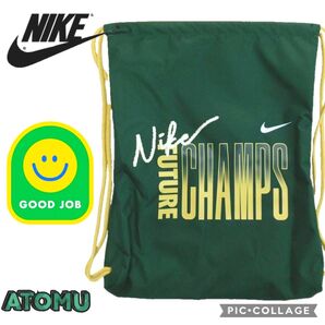 ナイキナップサック シューズバッグ プールバック ゴルフ サッカースパイク 陸上 ランニング 競泳 水着 ヨガ フィットネス