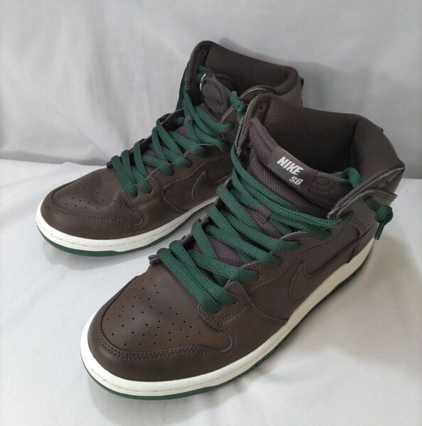 ナイキNIKE SB DUNK HIGH PRO BAROQUE CV1624-200スニーカー ブラウン27.5cm