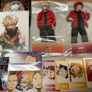 ヒロアカ RED 爆豪勝己 切島鋭児郎 アクスタ トレーディングカードまとめ売り おまけつき