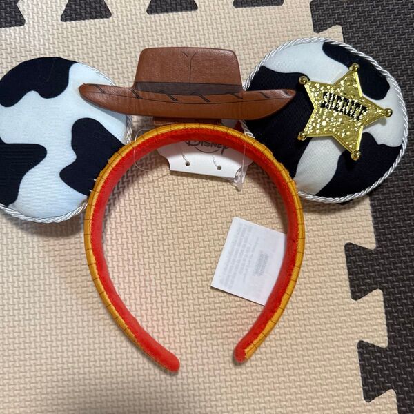 香港ディズニー トイストーリー カウボーイウッディーカチューシャ