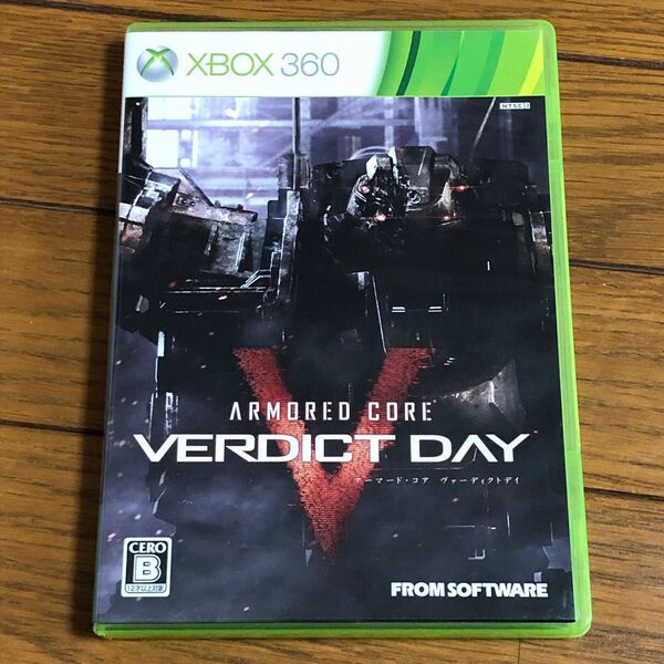 【良品】 XBOX360 / アーマードコア ヴァーディクトデイ ARMORED CORE VERDICT DAY