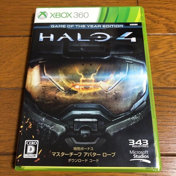 良品 XBOX360 Halo 4 Game of the Year Edition ヘイロー4 ゲームオブザイヤー エディション