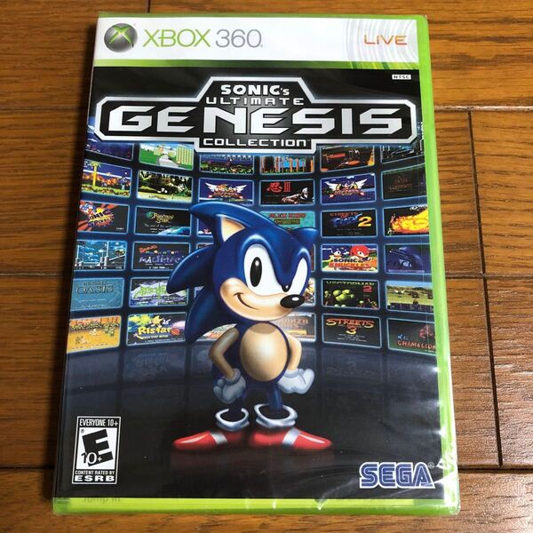 新品 未開封品 XBOX360 ソニック アルティメット ジェネシス コレクション 北米版 セガ メガドライブ Genesis
