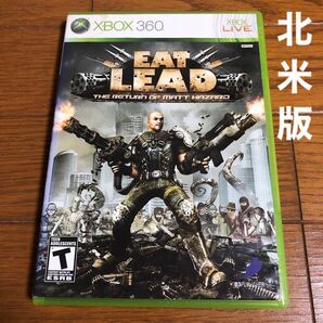 北米版 XBOX360 EAT LEAD The Return of Matt Hazard マットハザードの逆襲 イートレッド