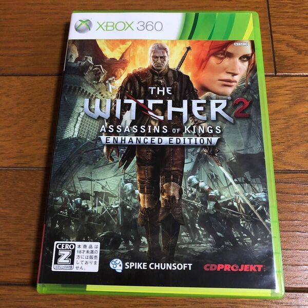 【美品】 XBOX360 ウィッチャー2 The Witcher 2 ハガキ付属 Xbox One / Series X 互換対応