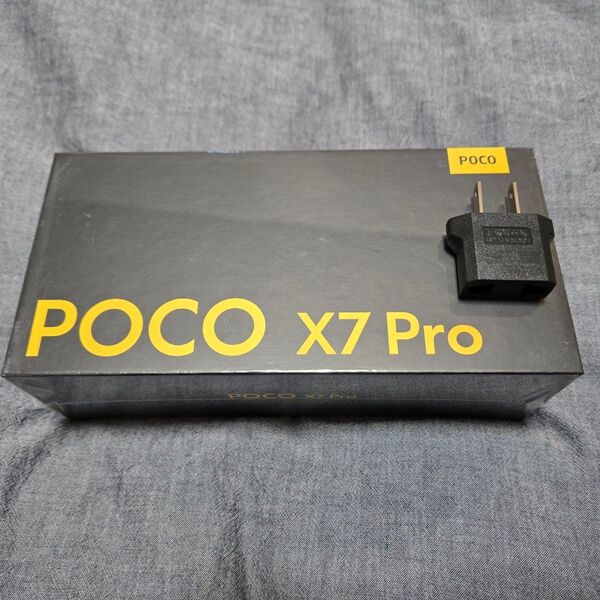 【新品未開封】 POCO X7 Pro ブラック グローバル版! ハイスペックで超快適!