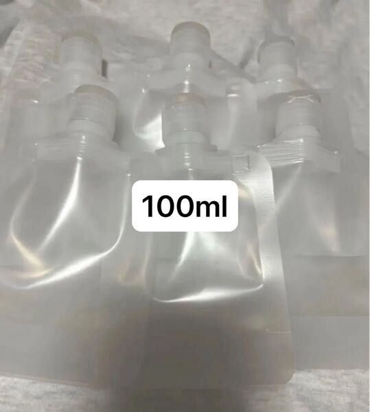 化粧水ボトル パウチ 詰め替えボトル ボトル 詰め替え 100ml 詰め替え容器 容器 旅行 トラベル 旅行用品 持ち運び 6本