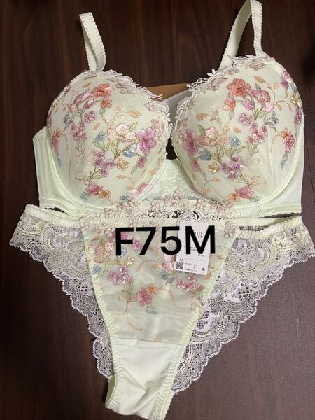 ブラソングセット ワコール ウイング レシアージュ F75M