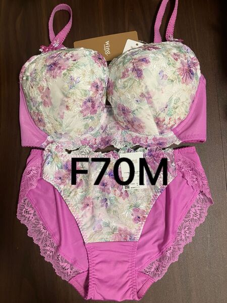 ブラジャーショーツセット ワコール ウイング レシアージュ F70M