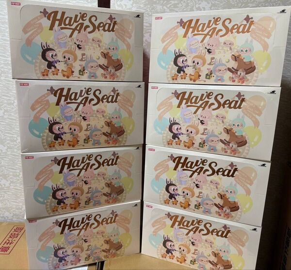 POP MART ポップマートTHE MONSTERS Have a Seat ぬいぐるみ シリーズ 8BOX