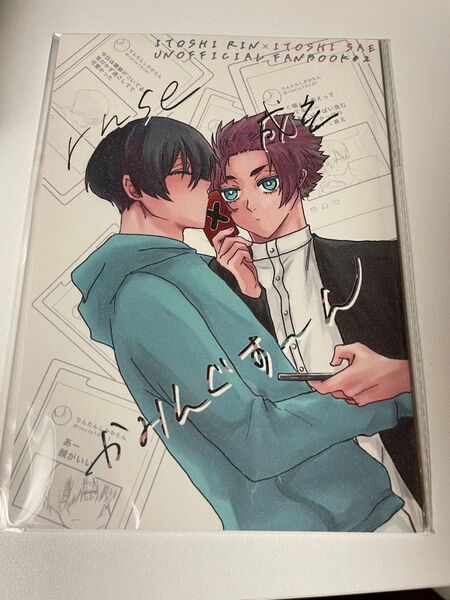 ブルーロック同人誌 糸師凛×糸師冴 凛冴 rnse成立かみんぐす〜ん ねじとわたあめ(仮)