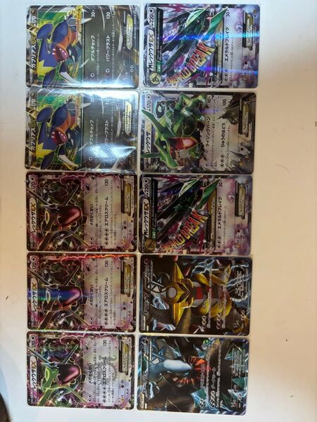 ポケモンカード ポケモン 引退 キラカード SR EX bw レックウザ プロモ ガブリアス ゼクロム