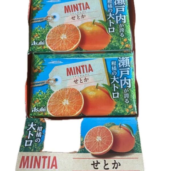 アサヒ ミンティア せとか 50粒【10個セット】賞味期限2025.8