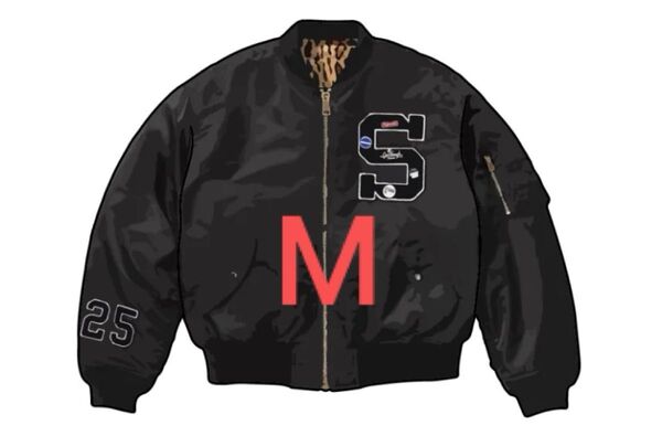 Supreme x GOODENOUGH Reversible MA-1 "Black"