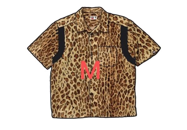 Supreme x GOODENOUGH Crushed Rayon S/S Shirt "Leopard"