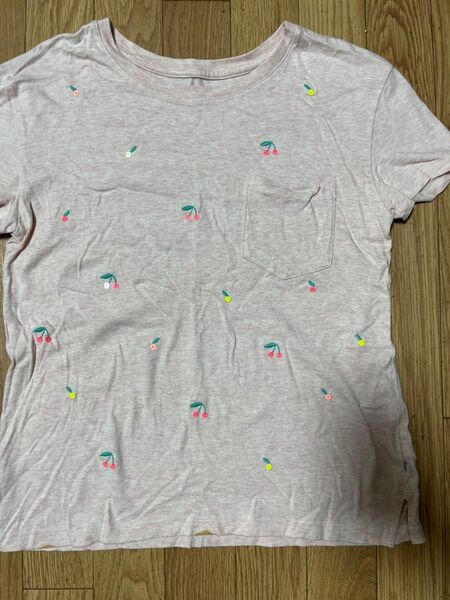 GAP kids さくらんぼスパンコールTシャツXXL160