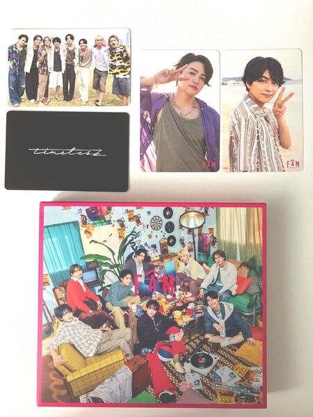 FAM(初回限定盤A CD+DVD )timelesz アルバム