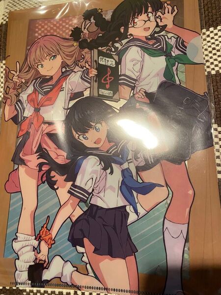 グリッドマンユニバース セーラー服ver. クリアファイル TSUTAYA