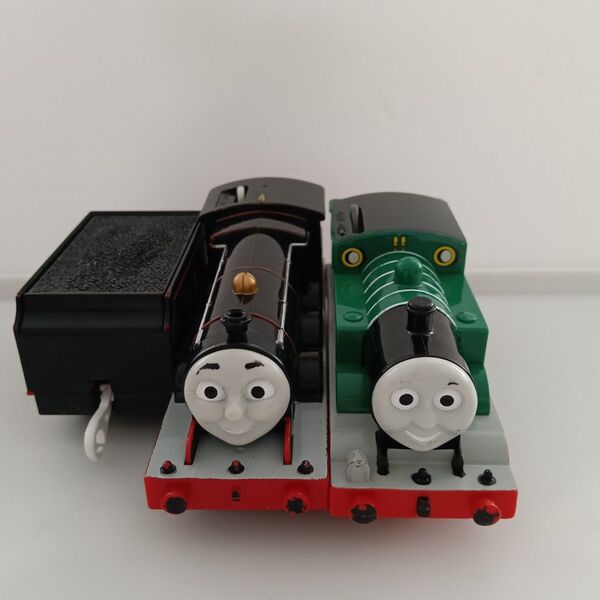 真っ黒なジェームス 緑のトーマス 廃盤品 レア くろい まっくろなジェームス みどりのトーマス プラレール きかんしゃトーマス