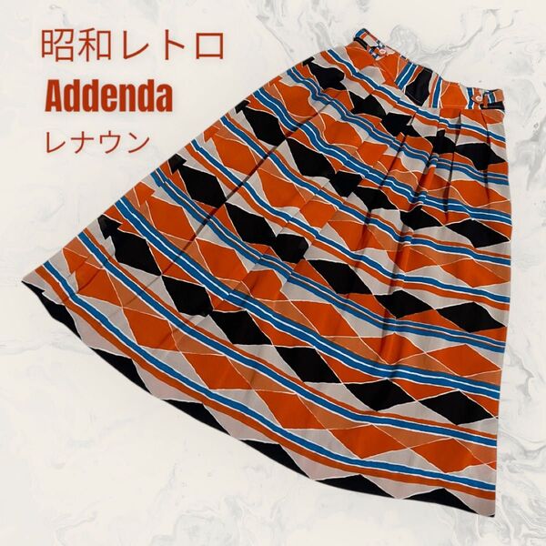 【昭和レトロ】Addenda レナウン ヴィンテージ 60's70'sデザイン