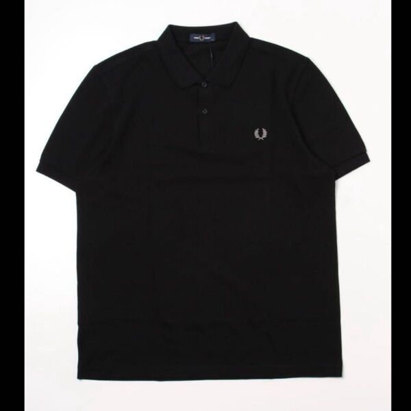 FRED PERRY フレッドペリー 半袖ポロシャツ ブラック S