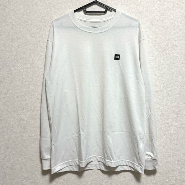 THE NORTH FACE ザ・ノースフェイス 長袖Tシャツ ロンT ホワイト