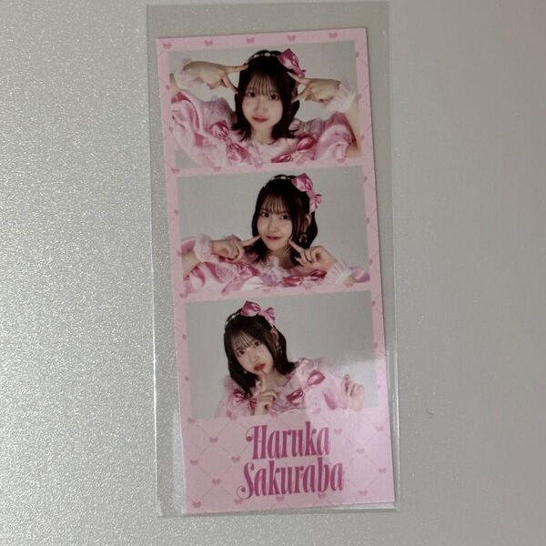 CUTIE STREETきゅーすと ラッフルくじ ワンマン衣装 フォトカード 桜庭遥花