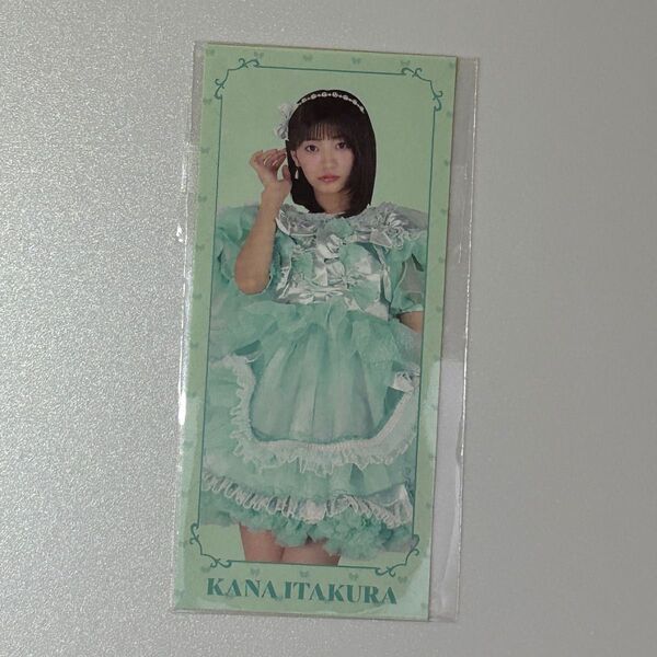 CUTIE STREETきゅーすと ラッフルくじ ワンマン衣装 板倉可奈 ステッカー