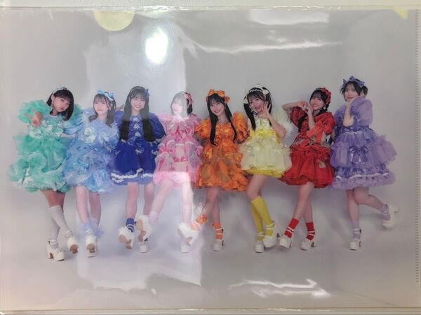 CUTIE STREETきゅーすと ラッフルくじ ワンマン衣装 クリアファイル
