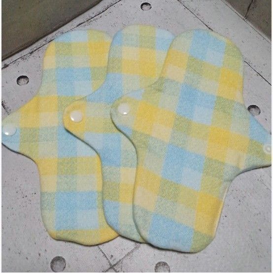 布ナプキンおりものシート3枚 ハンドメイド