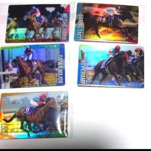 サラブレッドホースコレクション ウェハースカード 競馬 名馬カードまとめ