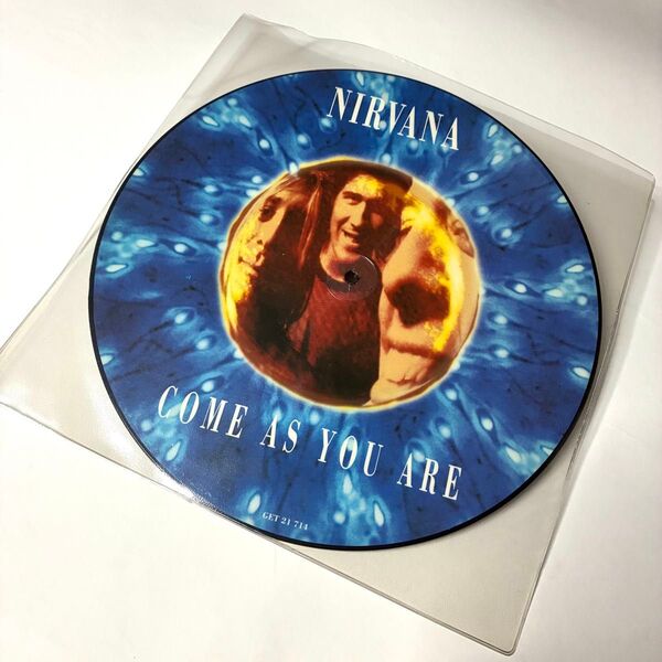 ニルヴァーナ “Come As You Are” 12”シングル ピクチャー盤 コレクターズアイテム 中古