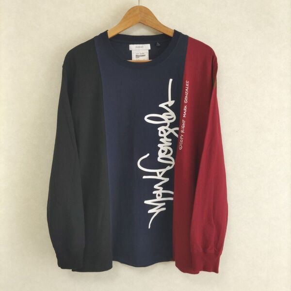 【極美品】INHERIT × MARK GONZALES メンズ 長袖 Tシャツ L