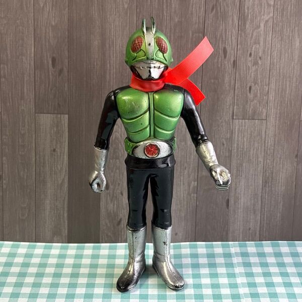 70s ポピー 仮面ライダー ミニソフビ 当時物 昭和レトロ
